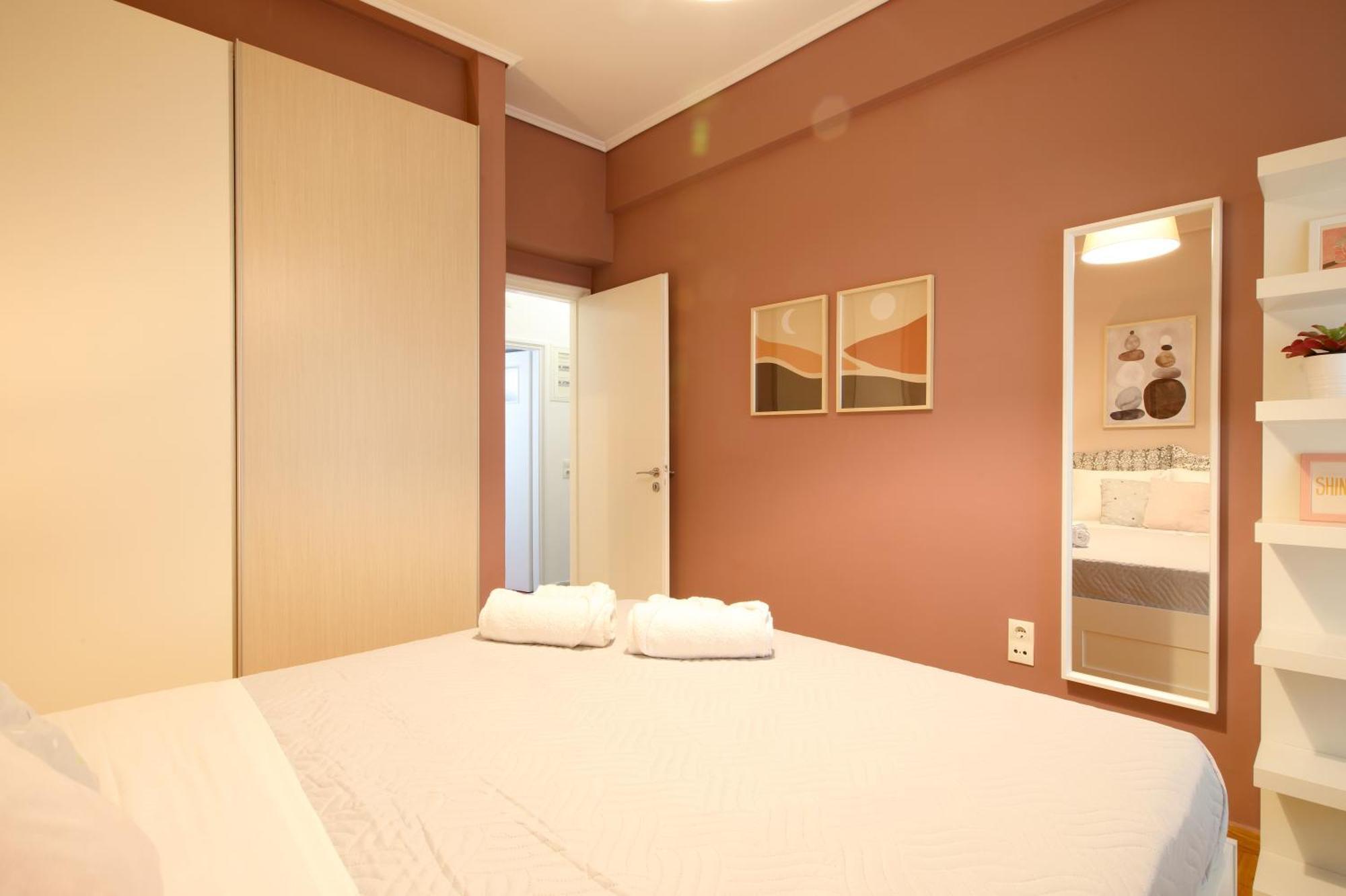 Modern 2Bd Apartment Next To Acropolis Athene Buitenkant foto