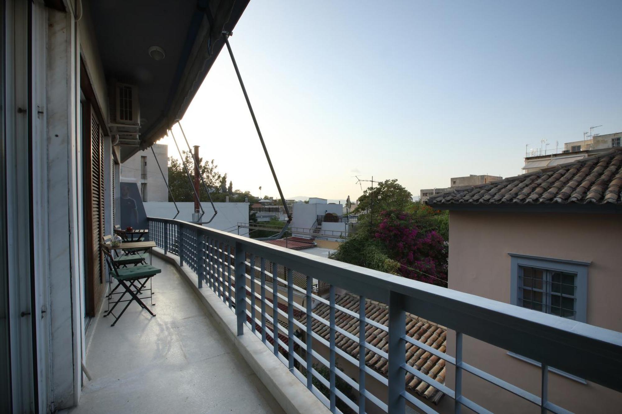 Modern 2Bd Apartment Next To Acropolis Athene Buitenkant foto